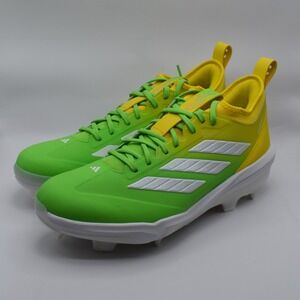 Adidas Adizero Impact TPU Candy Baseball Cleats Mens Size 12 Lemon/Lime JR7827